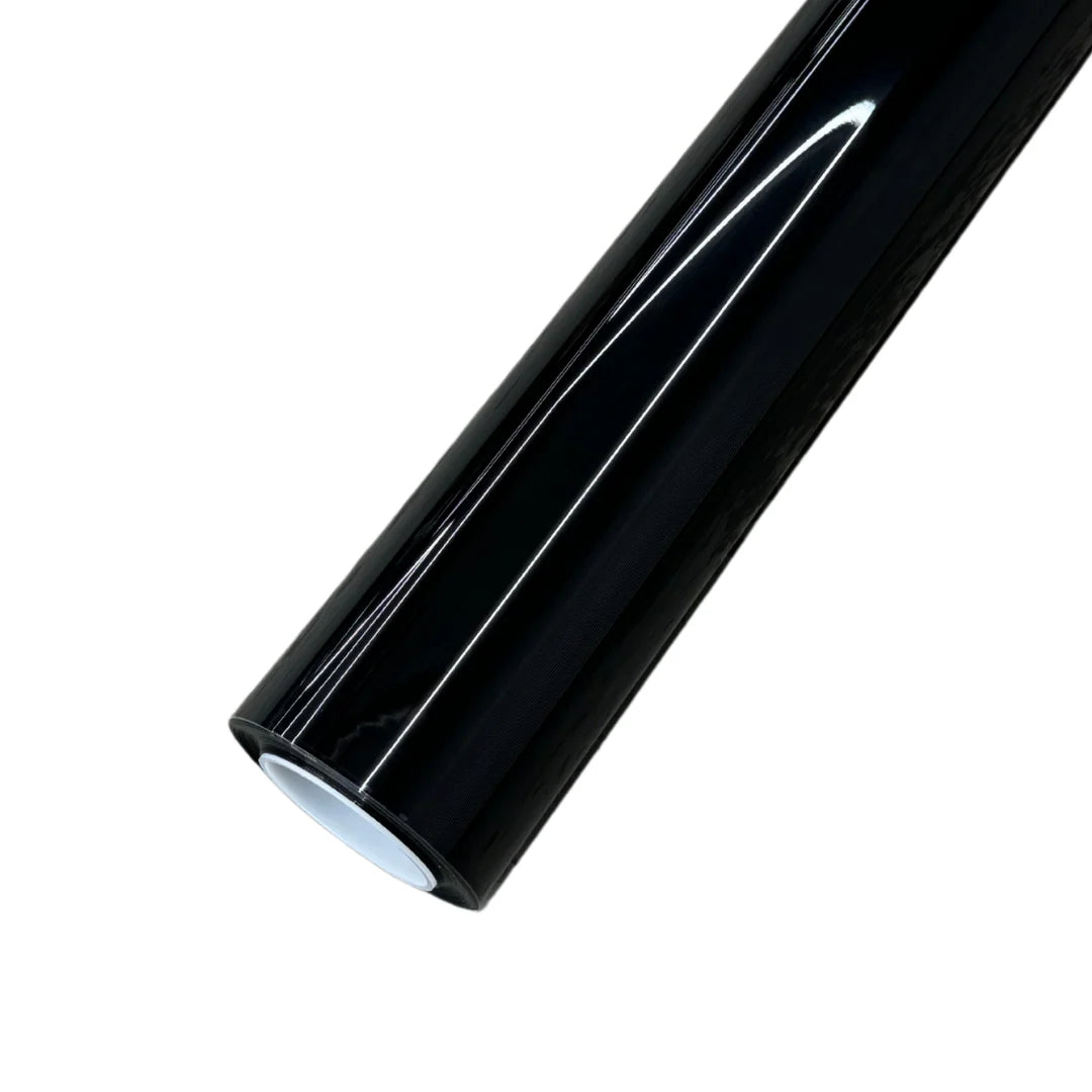 PET High Gloss Black vinyl wrap
