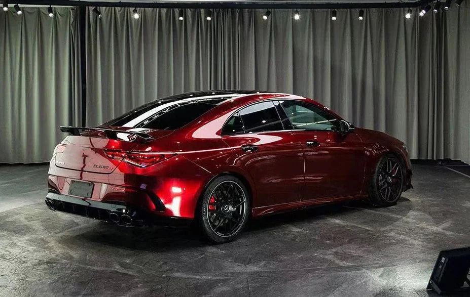 PET High Gloss Dragon Scale Red