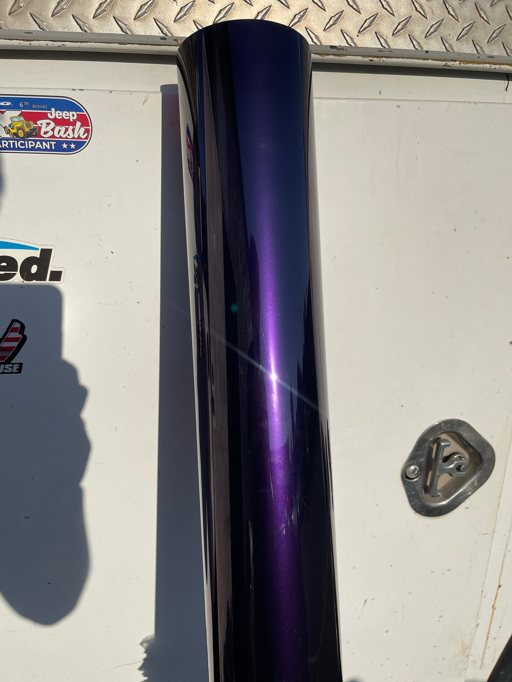 PET High Gloss Metallic Midnight Purple